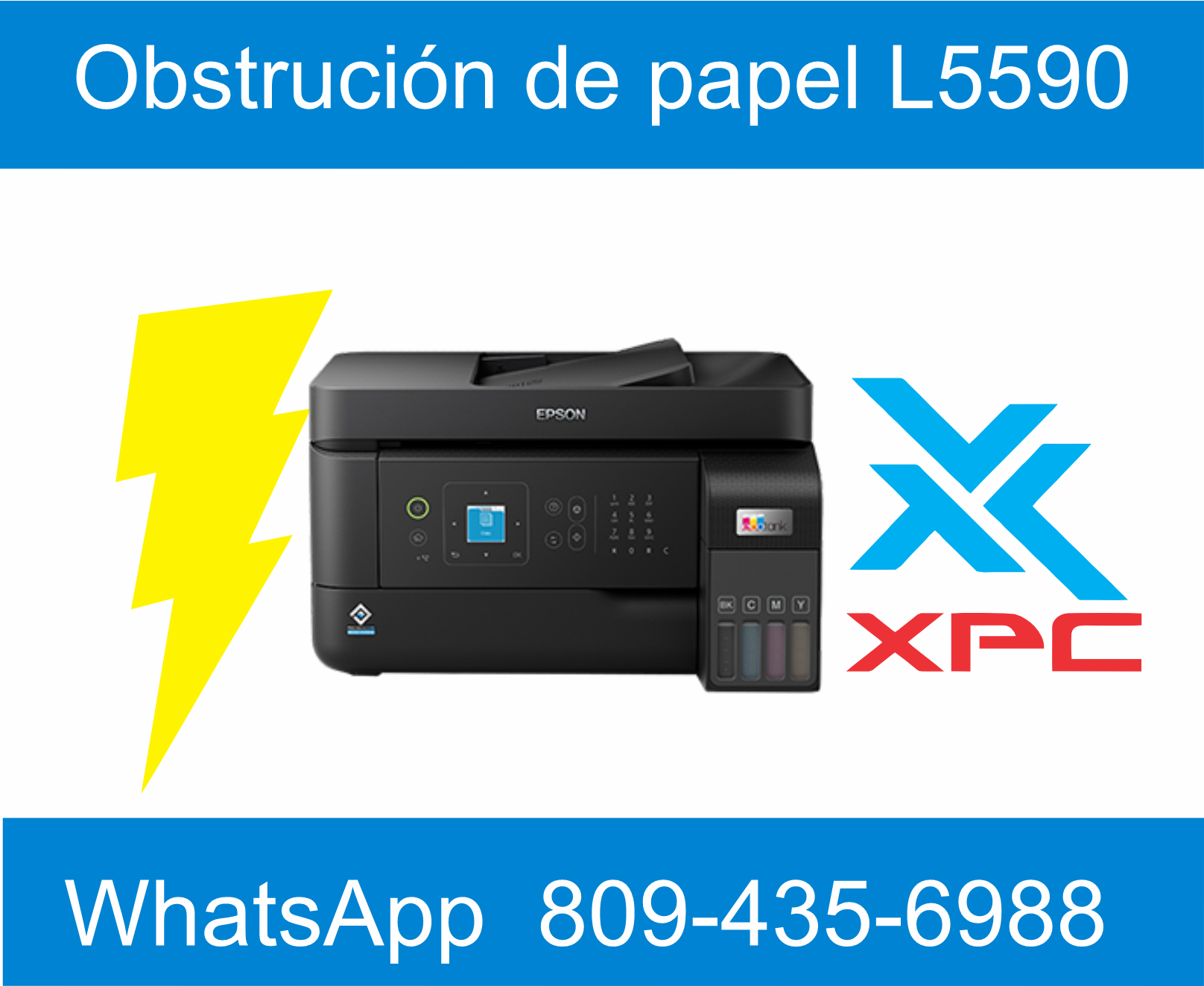 reparación de EPSON L5590 en santo domingo